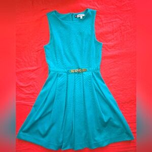 Jennifer Lopez Sleeveless A-Line Mini Dress